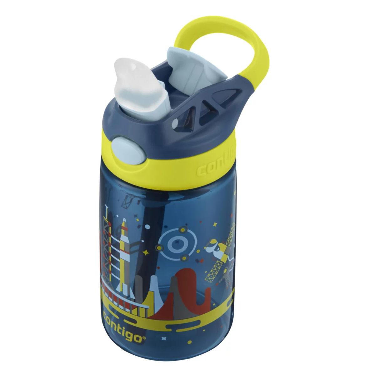 Contigo Easy clean AUTOSPOUT™ Kids Water Bottle, 420 ml (Nautical Space)